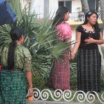Mujeres centroamericanas en Tapachula, donde muchas sufren masivas violaciones.