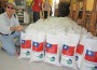 Donación de arroz a Haití.