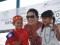 La embajadora Ingrid Y. W. Hsing con niños beneficiados.