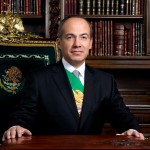 Felipe Calderón, presidente de México.