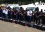 El grupo de narcos mexicanos durante la conferencia de prensa. (Tomado de El 19).