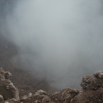 Volcán Masaya durante su reciente actividad.