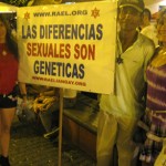 Marcha en Colombia contra la homofobia.