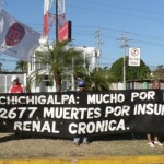 Una protesta contra el ingenio San Antonio. (Tomada de El Nuevo Diario).