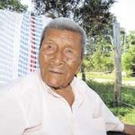 Don Valentín Sanarrusia Bustos, un rivense que cumplió 102 años en Costa Rica.