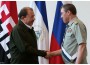 Daniel Ortega y el gebneral ruso Valeri Gerasimov. (Tomada de El 19).