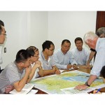Parte del contingente de especialistas chinos de HKND que se encuentran en Nicaragua. (Foto: El 19).