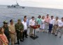 El 19 de septiembre pasado el presidente de Colombia, Juan Manuel Santos, amenazó a Nicaragua desde un barco de guerra.