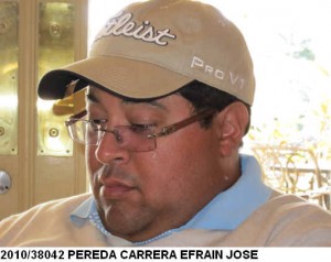 Efraín José Pereda Carrera,