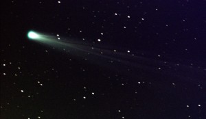 El cometa ISON en todo su esplendor antes de ser destruido por el Sol.