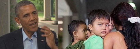 Obama vs niños