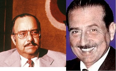 Anastasio Somoza Debayle y Francisco Urcuyo Maliaños.