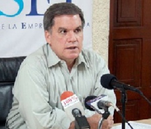 José Adán Aguerri, presidente del Cosep.