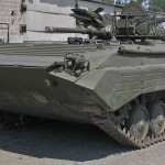 Carros de combate BMP-1.