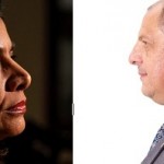 Laura Chinchilla y Luis Guillermo Solís, dos claros ejemplos del mestizaje tico.
