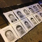 Fotos de algunos de los 43 estudiantes desparecidos.