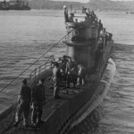Submarino alemán U-576.