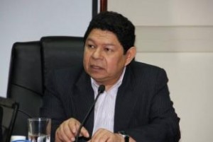 Benito Lara, ministro de  Justicia y Seguridad de El Salvador.