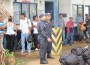Algunos de los cortadores de café nicaragüenses detenidos en Costa Rica.