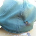 La gorra que presentó el PLI como perteneciente al joven que murió en Totogalpa.