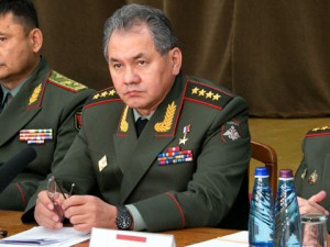 Serguéi Shoigú, ministro de Defensa de Rusia.