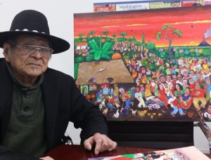 Manuel García Moia, pintor nicaragüense residente en Estados Unidos.