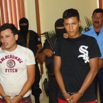 detenidos Róger Antonio Álvarez Montalbán y Engels Josué Reynosa Barrera, señalados como ladrones y homicidas frustrados.
