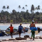Pescadores de San Andrés. Entre ellos y los creoles del Caribe nicaragüense no existe ninguna diferencia.