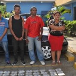 Los cuatro detenidos por transportar 241 libras de marihuana cerca de Mateare.