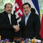 Los presidentes Daniel Ortega y Ma Jing Yeou.