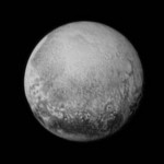 Así se ve plutón, según la imagen que registrón la sonda New Horizons el sábado pasado. NASA