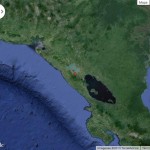 Esta es la zona que está ocasionando los temblores en Managua. Según el Ineter, es la falla Tiscapa.