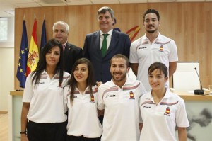 El equipo español de karate que vendrá al Iberoamericano de Nicaragua. 
