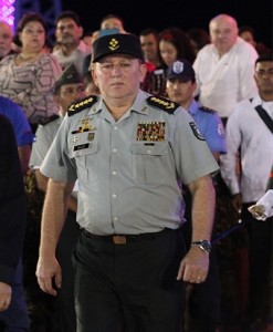 General Julio César Avilés, jefe del Ejército de Nicaragua.