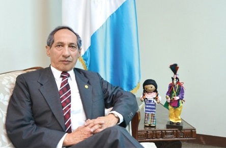 Héctor Darío Gularte Estrada , el fallecido embajador de Guatemala en Nicaragua.