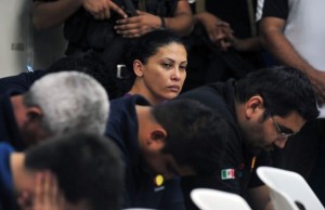 Raquel Alatorre Correa y algunos de sus compinches. Todos sostuvieron ser de Televisa.