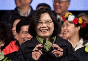 Tsai Ing-wen, presidenta electa de Taiwán.