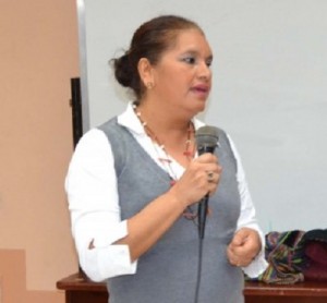 María Elena Dávila Ocampo, presidenta de la RedTraSex.