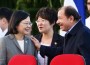 Tsai Ing-wen, presidenta de Taiwán conversa animadamente con su par nicaragüense Daniel Ortega Saavedra.
