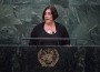María Rubiales, representante de Nicaragua ante la ONU.