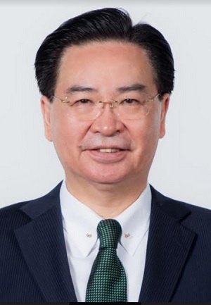 Jaushieh Joseph Wu, ministro de Relaciones Exteriores, República de China (Taiwán).