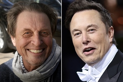 Errol Musk y su multimillonario hijo Elon.