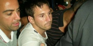 Messi borracho