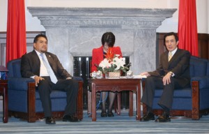 Presidente Ma y Presidente del Parlacen