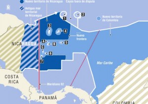 mapa colombia-nicaragua
