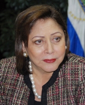 Dra. Alba Luz Ramos, presidenta de la Corte Suprema de Justicia.