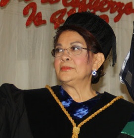 Dra. Lydia Ruth Zamora, rectora de la Upoli.