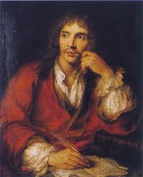 Un retrato de Moliere.