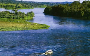 río San Juan, recodo