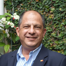 Luis Guillermo Solís, presidente de Costa Rica.